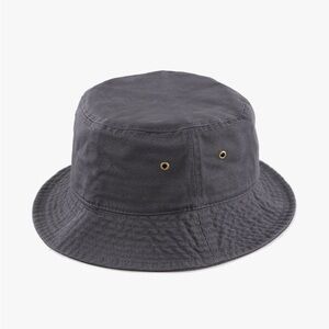 NWT The Hat Depot Classic Cotton Black Bucket Hat S/M
